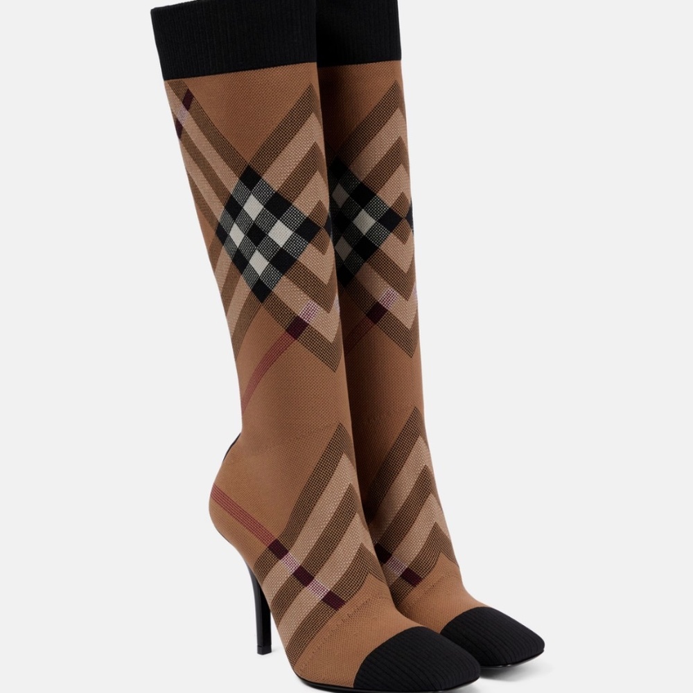 Burberry Knit Boots
